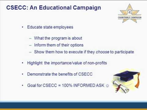An Introduction to Our Promise (formerly CSECC): Campaign Basics