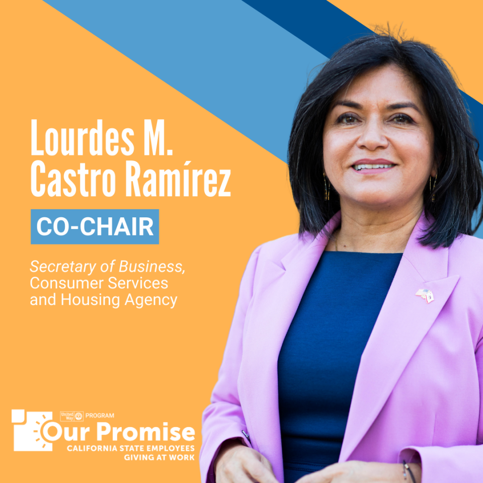 2023 Our Promise Co-Chair Secretary Lourdes M. Castro Ramirez, Business, Consumer Services & Housing